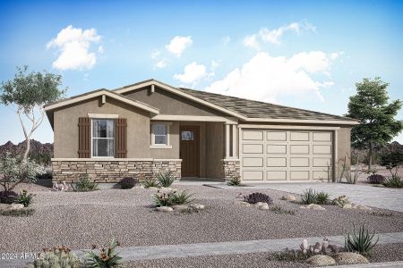 New construction Single-Family house 23183 E Happy Road, Queen Creek, AZ 85142 - photo 0