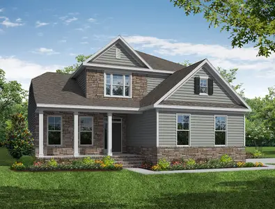 New construction Single-Family house Raleigh, 150 Green Haven Boulevard, Youngsville, NC 27596 - photo