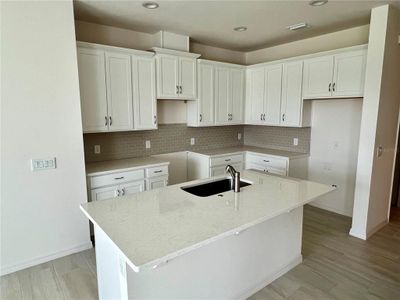 New construction Single-Family house 609 Duke Drive, Haines City, FL 33844 Bartley Flex- photo