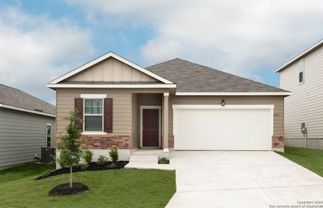 New construction Single-Family house 129 Labatt Street, Seguin, TX 78155 Moonbeam- photo 3 3