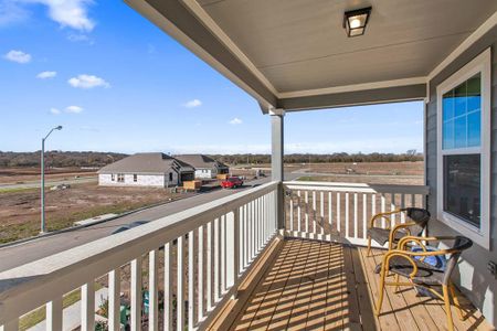 New construction Single-Family house 1649 Edgeway Drive, Aubrey, TX 76227 Harwood- photo 4 4