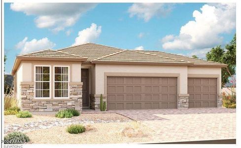 New construction Single-Family house 17801 W Blue Sky Drive, Surprise, AZ 85387 - photo 0 0