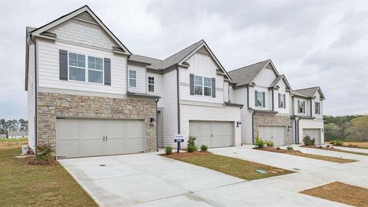 New construction Townhouse house 2472 Bayberry Street, Acworth, GA 30101 Salisbury- photo 0