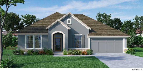 New construction Single-Family house 12847 Fort Mcintosh, San Antonio, TX 78245 The Newbury- photo 0 0