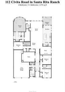 New construction Single-Family house 112 Civita Road Rd, Liberty Hill, TX 78642 242 Plan- photo 2 2