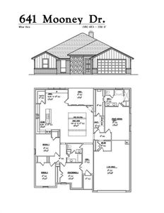 New construction Single-Family house 641 Mooney Drive, Saginaw, TX 76179 - photo 0
