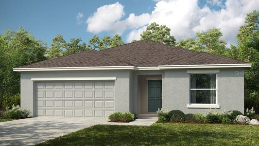 New construction Single-Family house 2634 Fernleaf Street, Auburndale, FL 33823 Cypress- photo 0