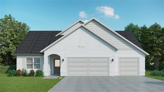 New construction Single-Family house Gardenview, 10929 Bourbon Street, Willis, TX 77318 - photo