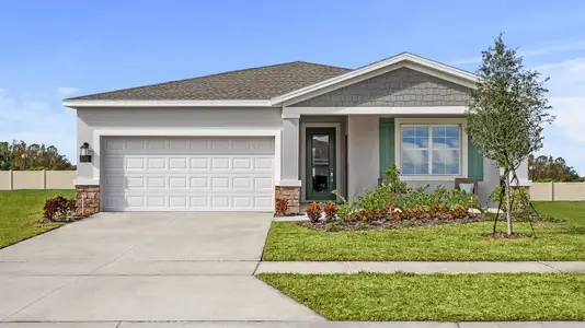 New construction Single-Family house 1167 Tyler Loop, Winter Haven, FL 33884 Freedom- photo 0