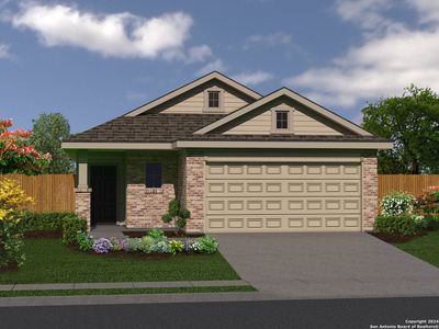 New construction Single-Family house 9414 Graze Land Drive, San Antonio, TX 78211 Avery- photo 0