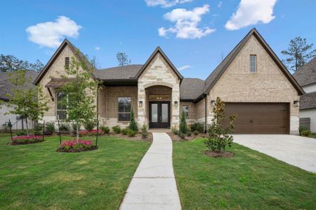 New construction Single-Family house 15415 Sunglow Haven Street, Conroe, TX 77302 Raleigh - photo 1 1