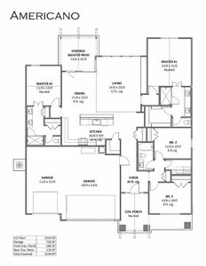 New construction Single-Family house 2016 Charters Circle, Nevada, TX 75173 The Americano- photo