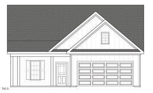 New construction Single-Family house 318 Springtooth Drive, Zebulon, NC 27597 Franklin - photo 0