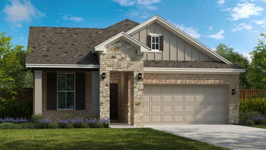 New construction Single-Family house 4320 Cantrail Lane, Round Rock, TX 78665 Lanport- photo 0