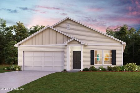 New construction Single-Family house 4 Rolling Fern Drive, Palm Coast, FL 32164 Cabot- photo 0