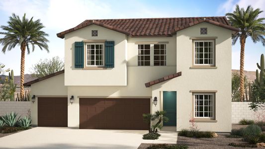 Spanish Elevation | Christopher | Marlowe | New Homes in Glendale, AZ | Landsea Homes