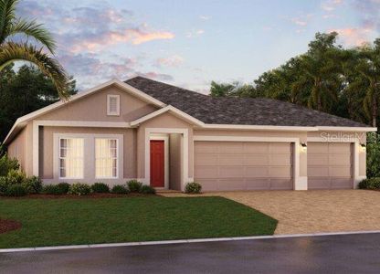 New construction Single-Family house 2061 Rock Maple Bend, Kissimmee, FL 34746 Kensington Flex Executive- photo 0