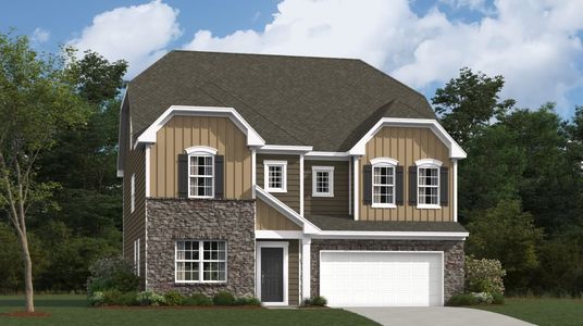 New construction Single-Family house Granville, 247 Tackle Box Dr., Troutman, NC 28166 - photo