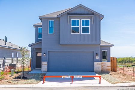 New construction Single-Family house 730 Bellamy Drive, San Antonio, TX 78221 The Pond view- photo 0