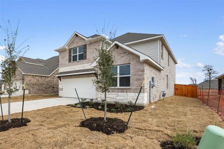 New construction Single-Family house 109 Swinging H Ln, Georgetown, TX 78633 Wyatt Homeplan- photo
