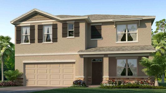 New construction Single-Family house 11105 Cotton Vale Place, San Antonio, FL 33576 - photo 3 3