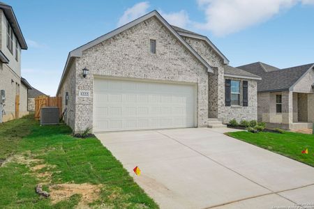 New construction Single-Family house 1222 Larkspur Pass, San Antonio, TX 78245 The Allen (840)- photo 0