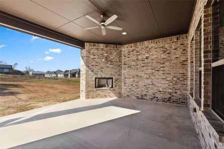 New construction Single-Family house 657 Bent Tree Lane, Weatherford, TX 76085 The Ryder- photo 28 28