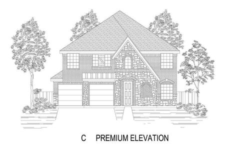 New construction Single-Family house 2001 Pelican Drive, Mansfield, TX 76063 Harvard EW 2F w/Media- photo 0