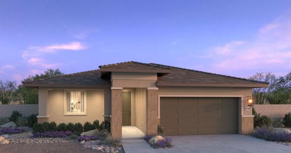 New construction Single-Family house Plan 4002 At The Residences Collection At Frontera, 22561 West Mohawk Lane, Surprise, AZ 85387 - photo