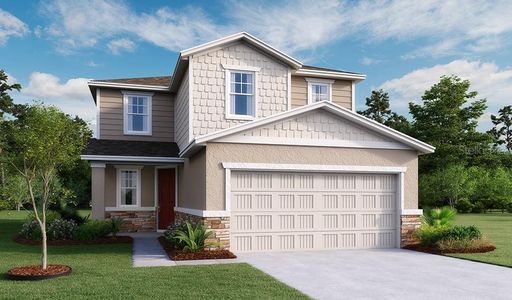 New construction Single-Family house 939 Blue Creek Drive, Haines City, FL 33844 Pine- photo 0