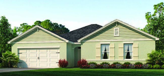 New construction Single-Family house Denton, 3309 Lounging Wren Lane, Bartow, FL 33830 - photo