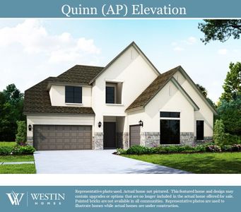 New construction Single-Family house 10715 Flamingo Feather Court, Cypress, TX 77433 The Quinn- photo 0 0