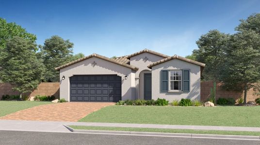 New construction Single-Family house 15770 W Kendall St, Goodyear, AZ 85338 Clark II Plan 4076- photo 0 0