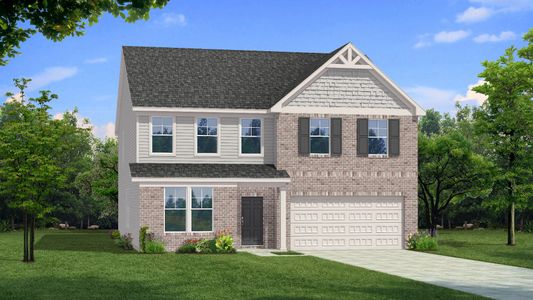 New construction Single-Family house Everest III, 1045 George Masters Place, Fayetteville, GA 30214 - photo