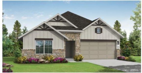 New construction Single-Family house 124 Westfield St, Hutto, TX 78634 Grandview (2041-CV-40)- photo 0 0