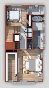 New construction Single-Family house 5705 Dolores Street, Unit A, Houston, TX 77057 - photo 4 4