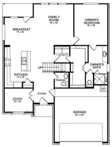 New construction Single-Family house 8127 High Meadow Lane, Richmond, TX 77469 Larkspur II- photo 1 1