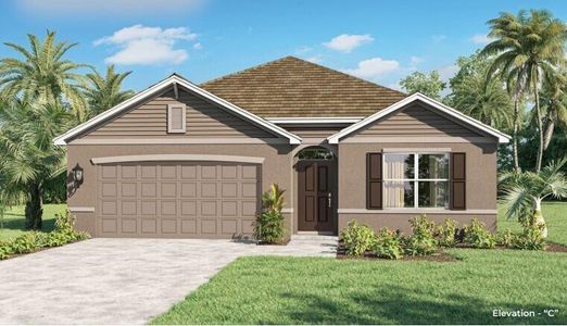 New construction Single-Family house 4616 Sw Osborne Street, Port Saint Lucie, FL 34952 Cali- photo 0