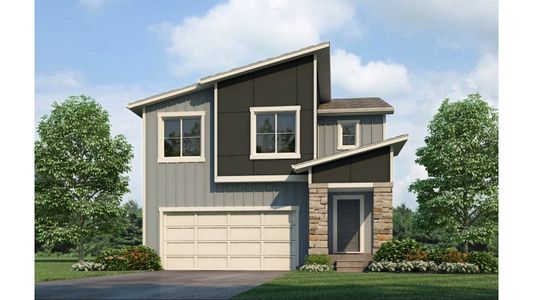 New construction Single-Family house 18077 Dandy Brush Lane, Parker, CO 80134 ELM- photo 0