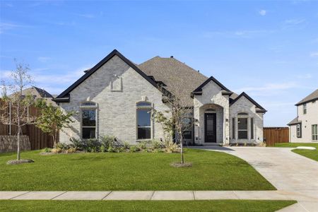 New construction Single-Family house 1520 Clipson Drive, Prosper, TX 75078 Waterford III FSW (w/Game)- photo 0
