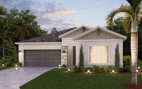 New construction Single-Family house Hawthorne, 5793 Timber Meadow Way, Saint Cloud, FL 34771 - photo