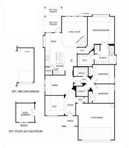 New construction Single-Family house 3918 Hometown Blvd, Heartland, TX 75126 Concept 1991- photo 1 1