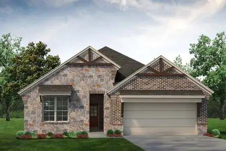 New construction Single-Family house 1429 Cedar Trail, Azle, TX 76020 Cascade II- photo 0