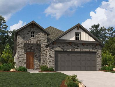 New construction Single-Family house 9415 Hard Rock Road, Conroe, TX 77303 Juliet Homeplan- photo 0 0