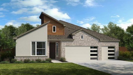 New construction Single-Family house 144 Big Pine Creek Ln, Bastrop, TX 78602 - photo 0