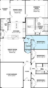 The Chase floor plan by K. Hovnanian Homes. 1st Floor Shown. *Prices, plans, dimensions, features, specifications, materials, and availability of homes or communities are subject to change without notice or obligation.