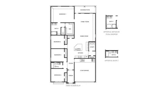 New construction Single-Family house 2731 Misty Elm Ln, Rosenberg, TX 77469 Kingston- photo