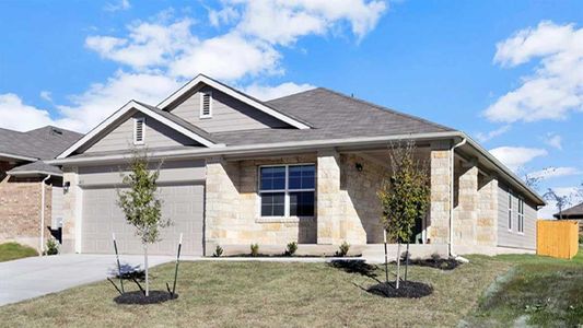 New construction Single-Family house 112 Canadian River Trl, Hutto, TX 78634 The Liberty - photo 4 4