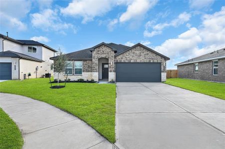 New construction Single-Family house 6124 Oakdale Falls Drive, Rosenberg, TX 77469 KINGSTON- photo 0