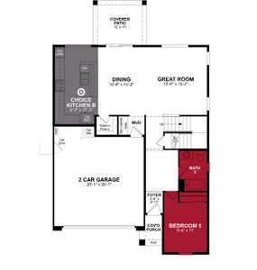 New construction Single-Family house 37565 W San Clemente St, Maricopa, AZ 85138 Forsyth- photo 6 6